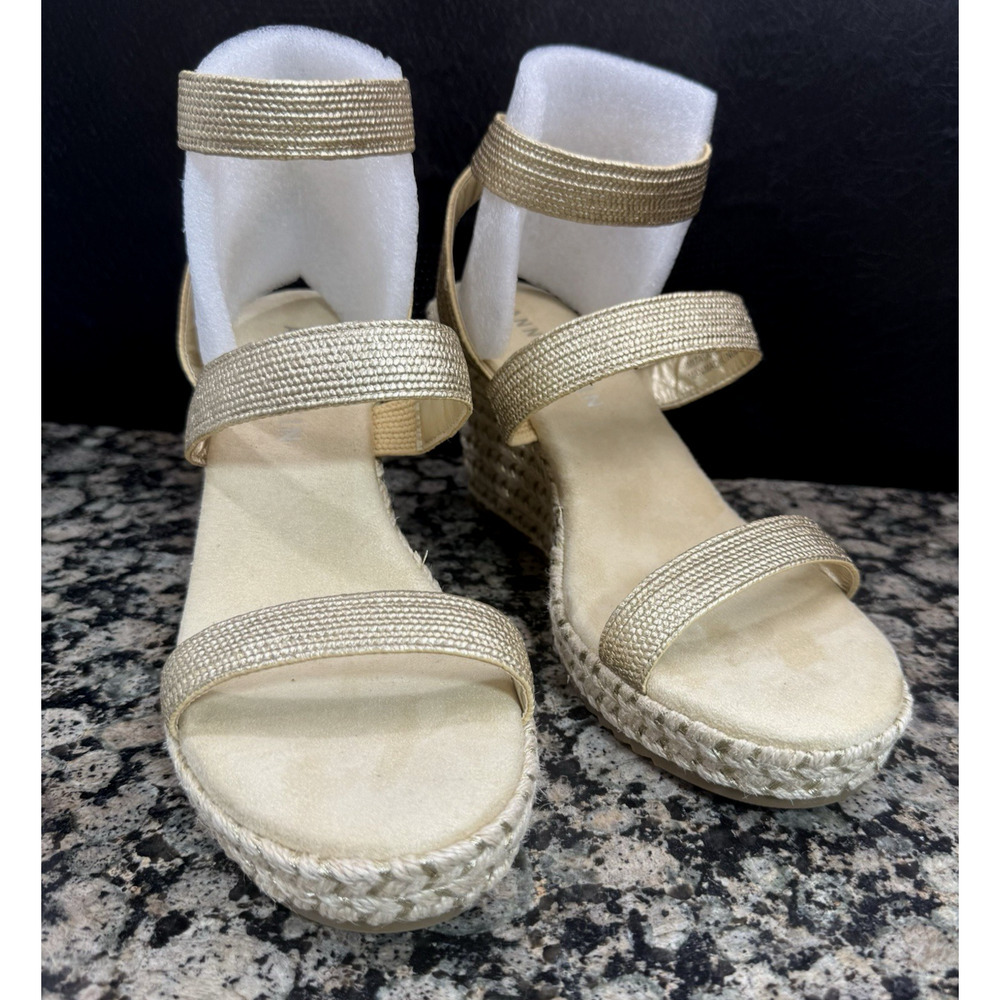 Anne Klein Espadrilles Sandal Wo’s Size 8.5M - Picture 11 of 13
